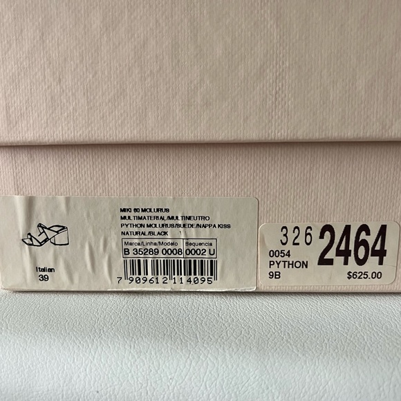 Alexandre Birman Authentic PYTHON Exotic Sandal Miki - Picture 7 of 7